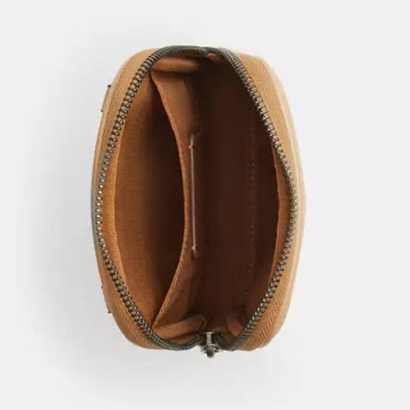 Coach X Observed By Us Aden Crossbody Bag Tan Leather Shoulder CU543 - Picture 8 of 9